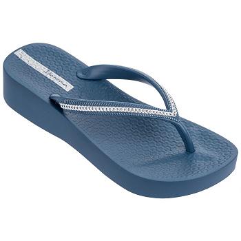 Ipanema Wedge Women Mesh Blue 564912KGQ Ireland